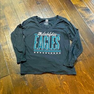 Philadelphia Eagles long-sleeve top, XL